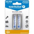 EverActive Silver Line EVHRL6-2000 Oppladbare AA-batterier 2000mAh