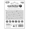 EverActive Silver Line EVHRL6-2000 Oppladbare AA-batterier 2000mAh - 4 stk.