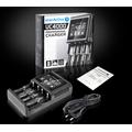 EverActive UC-4000 Profesjonell smart batterilader - 4x AAA/AA/C/D/18650