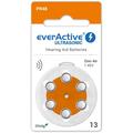 EverActive Ultrasonic 13/PR48 Høreapparatbatterier - 6 stk.