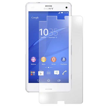Sony Xperia Z3 Compact Herdet Glass Beskyttelsesfilm