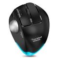 F-33 trådløs trackball-mus - 5 DPI-nivåer - svart