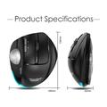 F-33 trådløs trackball-mus - 5 DPI-nivåer