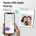 F10 Mini Bluetooth-sporingsenhet med 1.54" E-Ink-skjerm - hvit