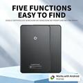 F14 Android-kortsporingsenhet / Bluetooth-lokalisator - Google Find Hub - Svart