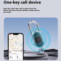 F15 Bluetooth Smart-sporingsnøkkelring for Android - svart