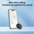 F26 Bluetooth-sporingsenhet mot tap - kompatibel med Apple Find My - svart