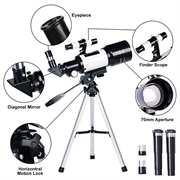 F30070M Astronomisk teleskop for nybegynnere