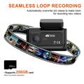 F310 3-kanals dashcam - 4K foran, 2K i kupeen, 2K bak - svart