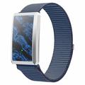 F360 Smart Band - Puls, HRV, SpO2, søvnregistrering, 44 treningsmoduser - Nylonrem - Blå