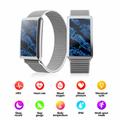 F360 Smart Band - Puls, HRV, SpO2, søvnregistrering, 44 treningsmoduser - Nylonrem - Blå