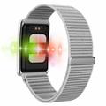 F360 Smart Band - Puls, HRV, SpO2, søvnmåling, 44 treningsmoduser - Nylonrem - Grå