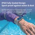F360 Smart Band - Puls, HRV, SpO2, søvnmåling, 44 treningsmoduser - Nylonrem - Rosa