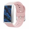 F360 Smart Band - Puls, HRV, SpO2, søvnmåling, 44 treningsmoduser - silikonrem - rosa