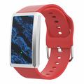 F360 Smart Band - Puls, HRV, SpO2, søvnmåling, 44 treningsmoduser - silikonrem - rød