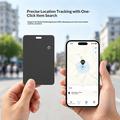 F40 Card Smart sporingsenhet mot tap/Bluetooth-lokalisator - svart