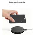 F40 Card Smart sporingsenhet mot tap/Bluetooth-lokalisator - svart