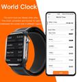 F530 Smartklokke med luftpumpe, blodtrykk, EKG, hjertefrekvens og søvnregistrering - Svart
