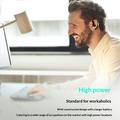 F600 Bluetooth-hodesett med ørekrok / trådløst hodesett - 18 timers taletid - svart