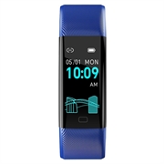 F71 Smartarmbånd / Fitness Tracker med blodtrykksovervåking - Blå