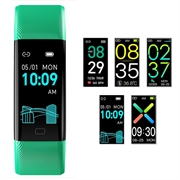 F71 Smartarmbånd / Fitness Tracker med blodtrykksovervåking - grønn