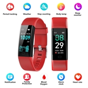 F71 Smartarmbånd / Fitness Tracker med blodtrykksovervåking