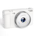 FC003W Digitalkamera med flippskjerm, 5K videoopptak - hvit
