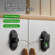 FQ25 Smart fingeravtrykkslås med barnesikkerhet - Svart