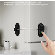 FQ25 Smart fingeravtrykkslås med barnesikkerhet - Svart