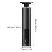 FR10 Bærbar elektrisk fotfil - 9 hastigheter