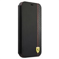 Ferrari On Track Carbon Stripe iPhone 13 Lommebok-deksel