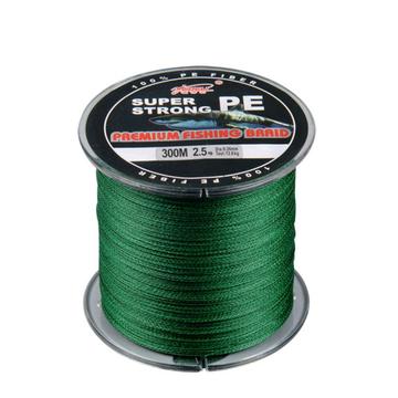 Fiskesnøre Nylon Monofilament 300m - 0.8#: 0.14mm/15LB/6.8kg - Grønn