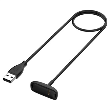 Fitbit Inspire 2/Ace 3 USB Ladekabel - 1m - Svart
