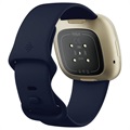 Fitbit Versa 3 Smartklokke med GPS - Midnattsblå / Gull