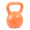 Fitness Solid Støpejern Kettlebell - 5kg - Oransje