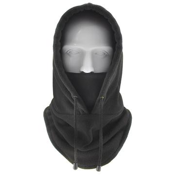 Fleece Balaclava / Balaclava for vinter- og skikjøring - Svart