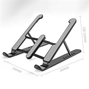 Fleksibel og justerbar støtte/holder for bærbar PC/nettbrett 10"-15.6"