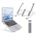 Fleksibel og justerbar støtte/holder for bærbar PC/nettbrett 10"-15.6"