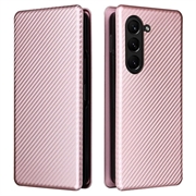 Samsung Galaxy Z Fold5 Flip-deksel - Karbonfiber