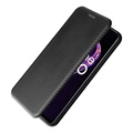 OnePlus Nord CE 2 Lite 5G Flip-deksel - Karbonfiber - Svart