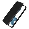 iPhone 14 Pro Max Flip-deksel - Karbonfiber - Svart