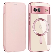 Google Pixel 8a Flip-deksel med kortspor - MagSafe-kompatibel