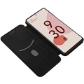 Google Pixel 6 Flip-deksel - Carbon Fiber - Svart
