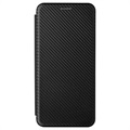 Motorola Moto G50 5G Flip-deksel - Carbon Fiber - Svart