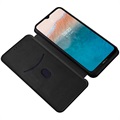 Nokia C21 Plus Flip-deksel - Karbonfiber