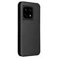 OnePlus 10 Pro Flip-deksel - Karbonfiber - Svart