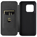 OnePlus 10 Pro Flip-deksel - Karbonfiber - Svart