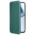 OnePlus 10 Pro Flip-deksel - Karbonfiber - Grønn