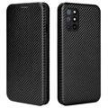 OnePlus 8T Flip-deksel - Carbon Fiber - Svart
