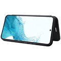 Samsung Galaxy A34 5G Flip-deksel - Karbonfiber